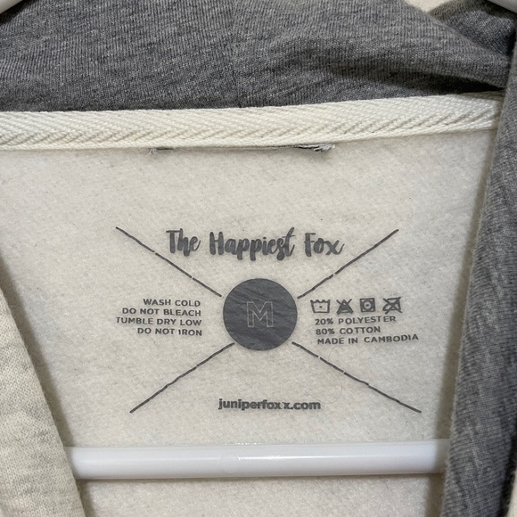 Champion Hooded Sweatshirt Fox Animal , Size Medium - Picture 10 of 14